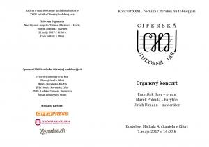 ORGANOVÝ KONCERT 1