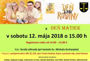 Deň rodiny a deň matiek - 12.5.2018 1