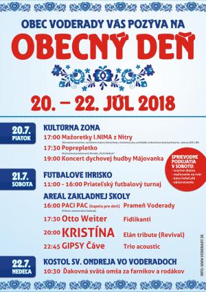 Obecný deň vo Voderadoch - 20.-21.7.2017 1