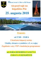 Vatra SNP a ukončenie sezóny na Kúpalisku Pác - 25.8.2018 1
