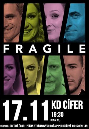 Koncert vokálnej skupiny FRAGILE - 17.11.2018 1
