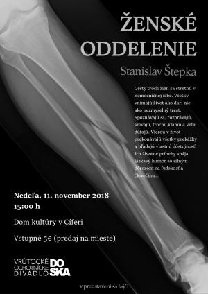 Divadelné predstavenie Ženské oddelenie - 11.11.2018 1
