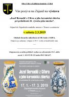 Pozvánka na Výstavu J. Bernadiča - zájazd do Západoslovenského múzea v Trnave - 2.3.2019 1