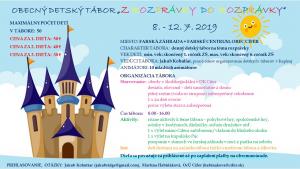 Detský letný tábor - 8.-12.7.2019 1