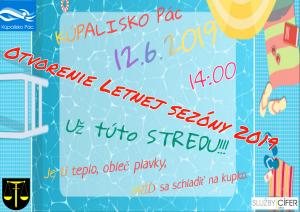 Otvorenie sezóny na kúpalisku Pác - 12.6.2019 1