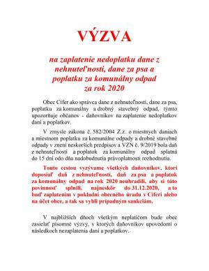 VÝZVA 1