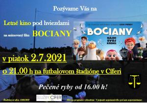 Letné kino pod hviezdami 1