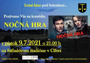 Letné kino pod hviezdami 1