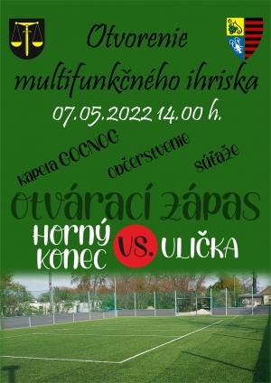 Otvorenie multifunkčného ihriska v Jarnej 1