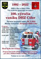 Oslava 100. výročia vzniku Dobrovoľného hasičského zboru v Cíferi 1