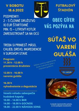 SÚŤAŽ VO VARENÍ GULÁŠA 1