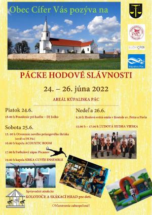 PÁCKE HODOVÉ SLÁVNOSTI 2