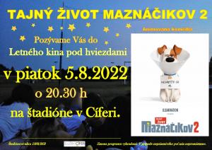 Letné kino pod hviezdami 1