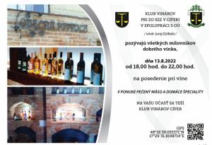 Posedenie pri víne 1