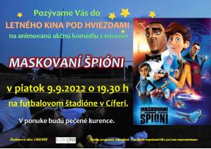 Letné kino pod hviezdami 1