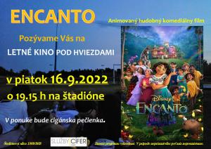 Letné kino pod hviezdami 1