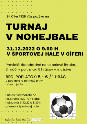 TURNAJ v nohejbale 1