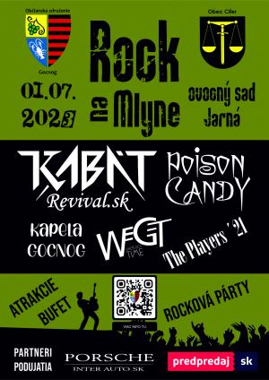 3. ročník hudobného festivalu Rock na Mlyne 1