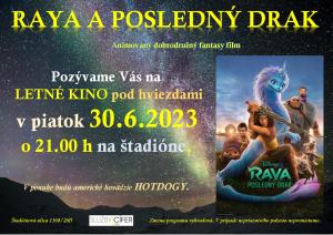 Letné kino pod hviezdami 1