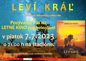 Letné kino pod hviezdami 1