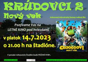 Letné kino pod hviezdami 1