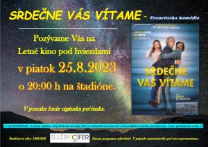 Letné kino pod hviezdami 1