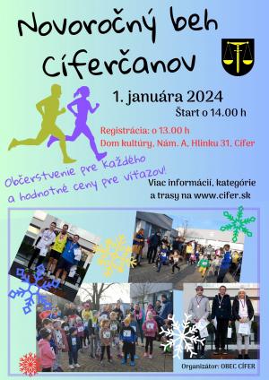 Novoročný beh Cíferčanov 1
