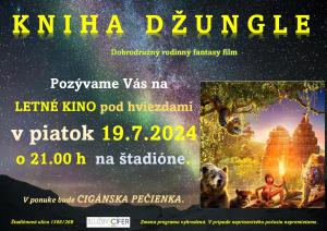 Letné kino pod hviezdami 1