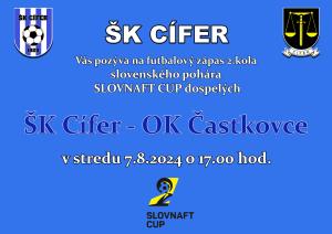 ŠK Cífer - OK Častkovce 1
