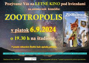 Letné kino pod hviezdami 1