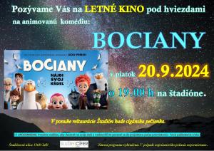Letné kino pod hviezdami 1