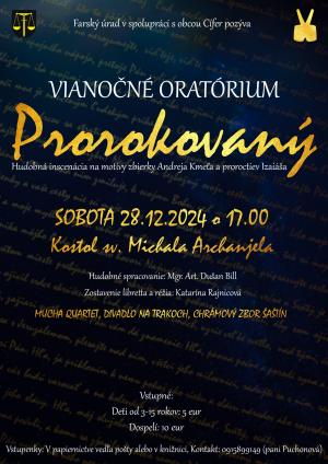 Vianočné oratórium PROROKOVANÝ 1
