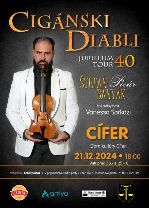 CIGÁNSKI DIABLI - Jubileum tour 40 1