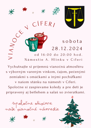 Vianoce v Cíferi