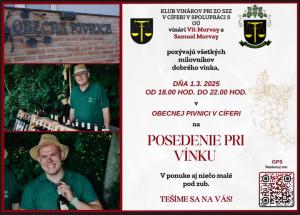 Posedenie pri víne 1