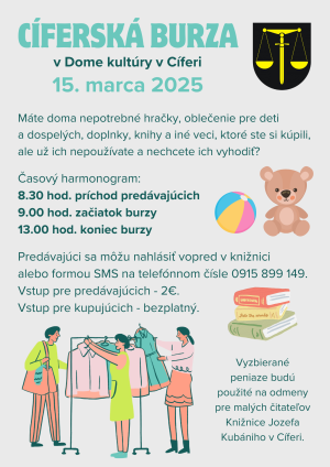 Cíferská burza 1