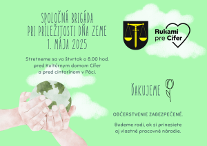 Obecná brigáda ku Dňu Zeme - 1.5.2025 1