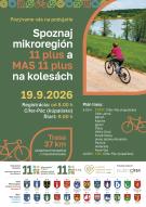 Spoznaj Mikroregión 11 PLUS a MAS 11 PLUS na kolesách,19.9.2026 1