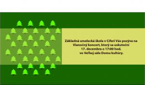 Vianočný koncert ZUŠ 3
