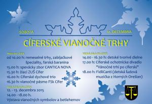 Cíferské vianočné trhy 1