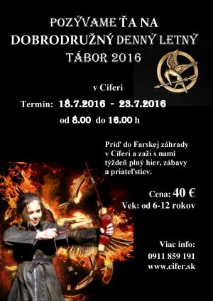 Detský letný tábor 2016 1