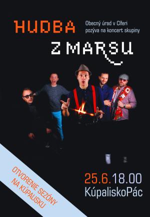 Koncert - HUDBA Z MARSU - 25.6.2016 1